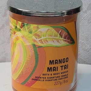 Bath & Body Works Mango Mai Tai Candle