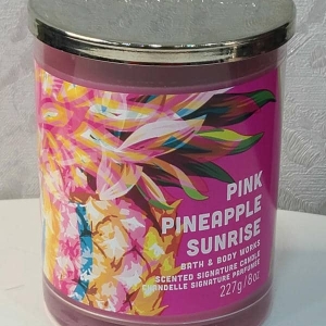 Bath & Body Works Pineapple Sunrise Candle
