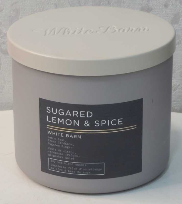 White Barn Sugared Lemon & Spice Candle