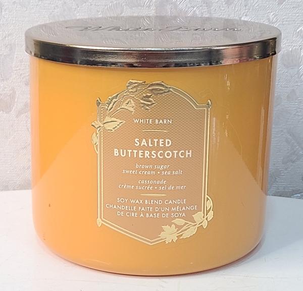 White Barn Salted Butter Scotch Candle