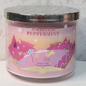 Bath & Body Works Twisted Peppermint Candle